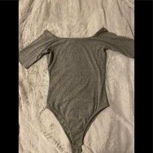 Off the shoulder bodysuit
